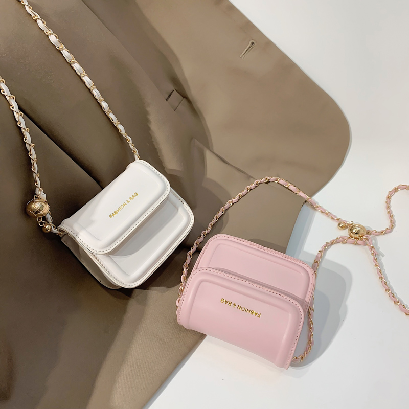 Trendy 2025 Summer High-End Mini Square Crossbody Bag for Women - Versatile Chain Design