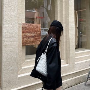 Unisex Oversized Relaxed Fit Black Leather Motorcycle Jacket - Vintage American Style