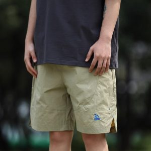 Unisex Quick-Dry Sports Shorts for Summer, Lightweight Breathable Loose Casual Straight-Cut Beach 5-Point Pants