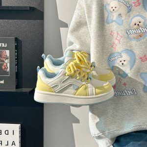 Women's Little White Sneakers - Soft Sole Spring/Summer Sports Shoes, Breathable Versatile Footwear for Everyday Style
