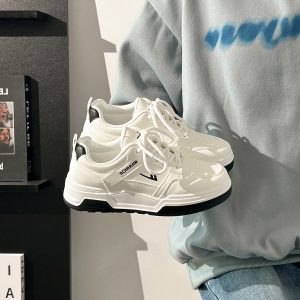 Women's Little White Sneakers - Soft Sole Spring/Summer Sports Shoes, Breathable Versatile Footwear for Everyday Style
