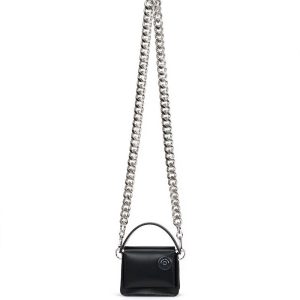 Women's Mini Crossbody Bag 2025 Summer Style - Small Square Design with Thick Chain Shoulder Strap for Lipstick and Coin Storage