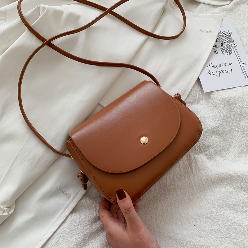 Women's Spring/Summer Saddle Crossbody Bag - Versatile Shoulder Bag Trend for 2025, Internet Celebrity Style