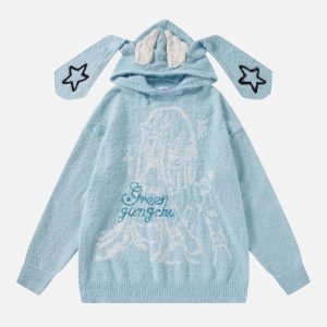 Concert Outfit Anime Seahorse Fur Hoodie