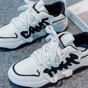 Concert Outfit Arrows Letters Skate Shoes