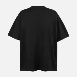 Concert Outfit Black Wash Cultural Mashup Tee