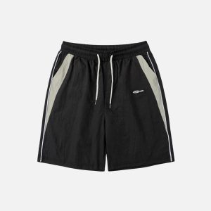 Concert Outfit Color Blocking Shorts