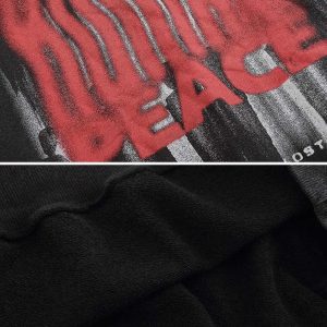 Concert Outfit Darkness Shadow Graphic Hoodie
