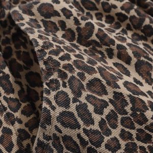 Concert Outfit Drawstring Leopard Print Shorts