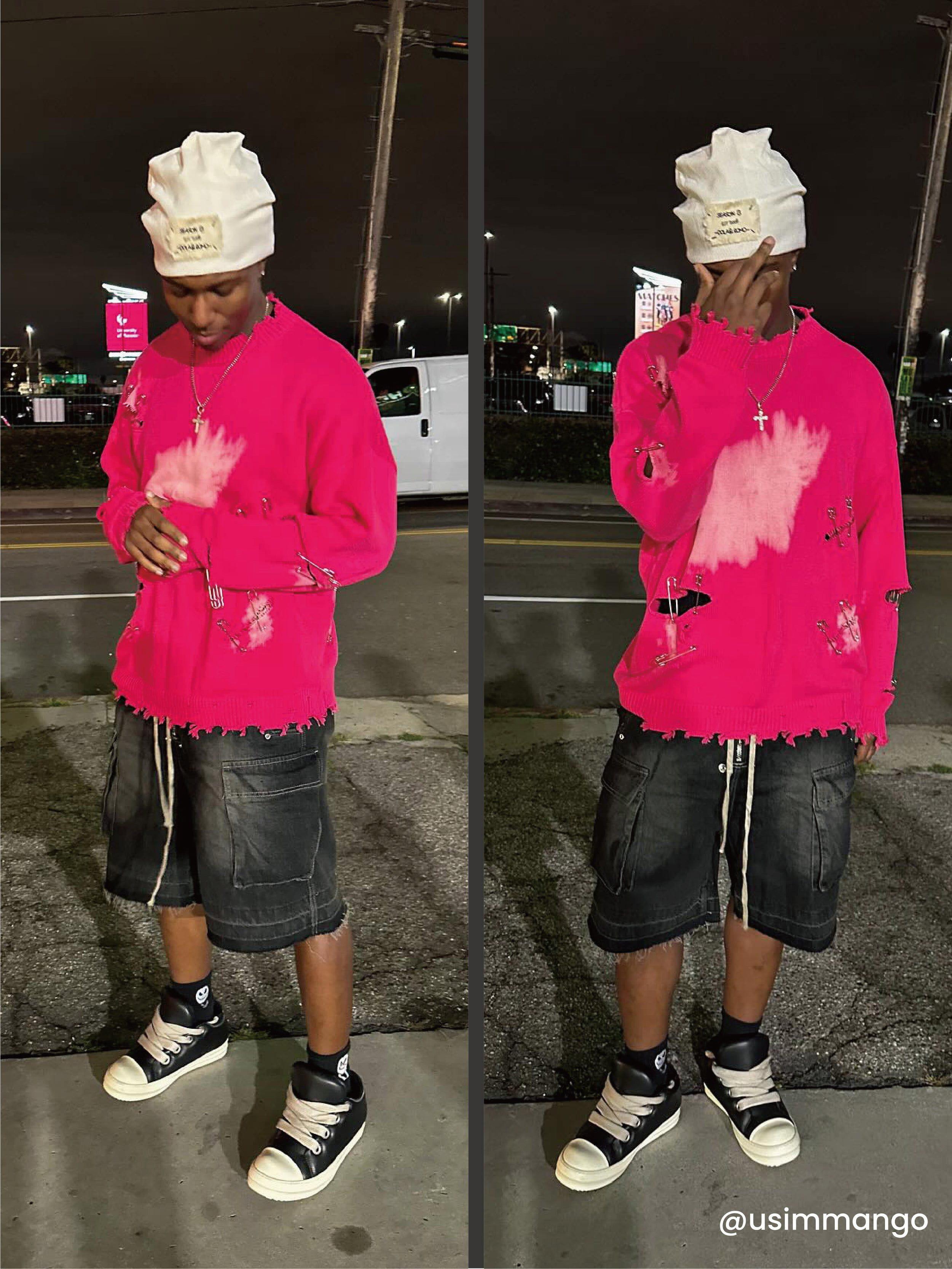 Concert Outfit Drawstring Washed Jorts