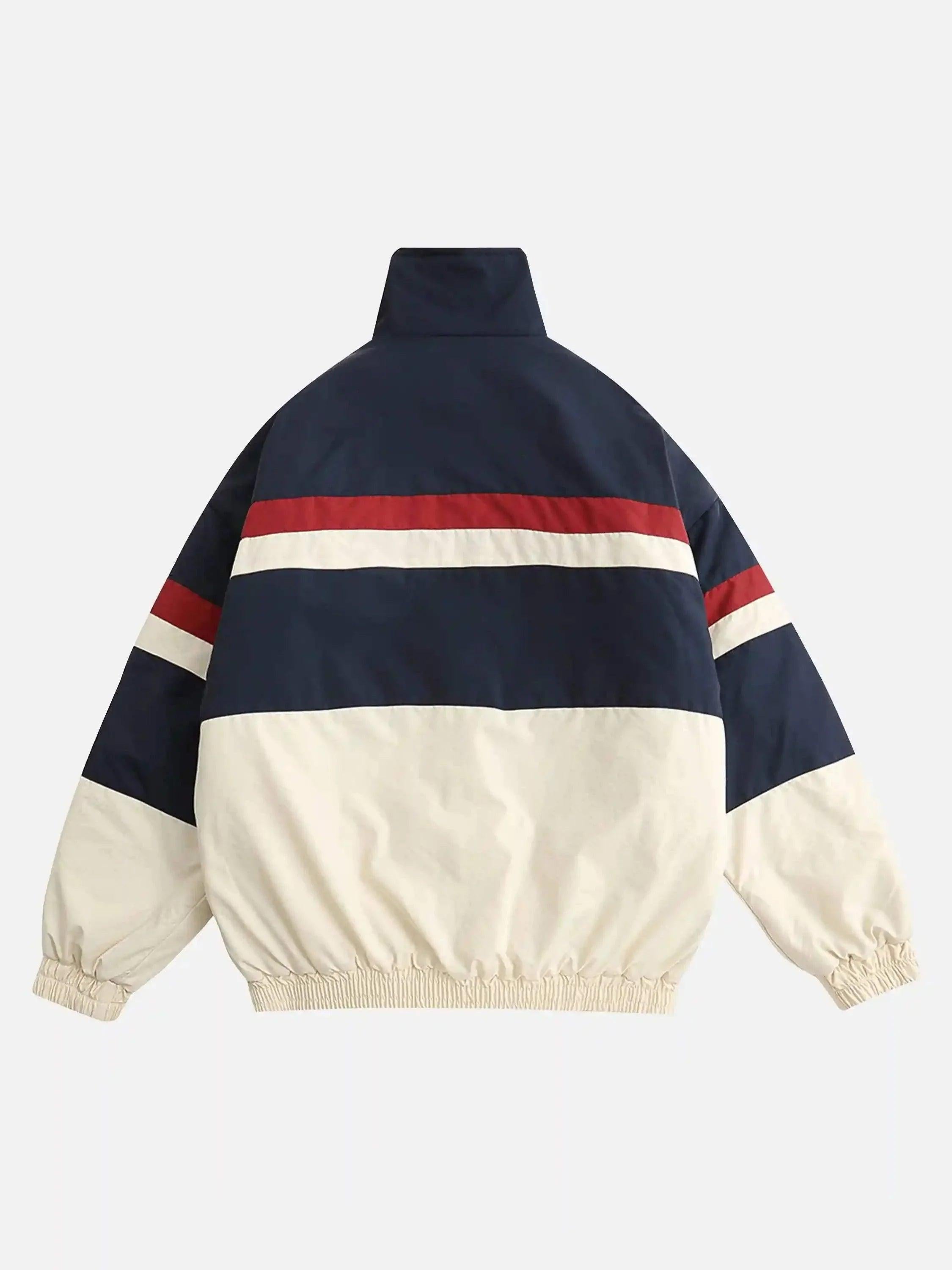 Concert Outfit Embroidered Letter Patch Cotton Jacket