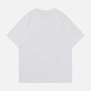 Concert Outfit Embroidery Line Butterfly Tee