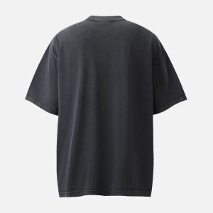 Concert Outfit Fireball Graphic Oversized T-Shirt