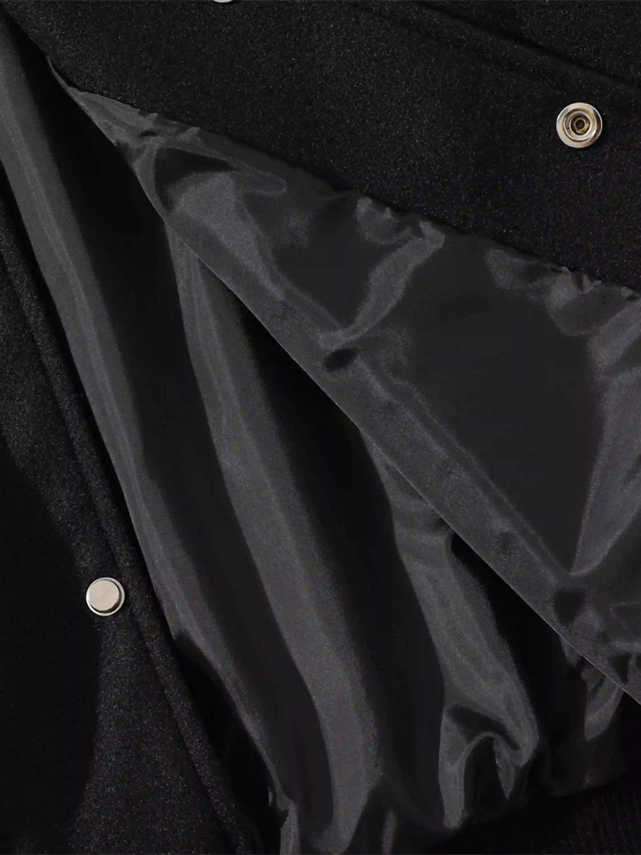 Concert Outfit Flocking Embroidery Baseball Jacket