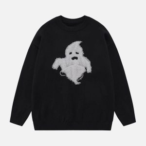 Concert Outfit Flocking Ghost Sweater