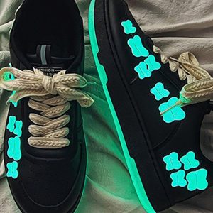Concert Outfit Fluorescent Butterfly Skate Shoes