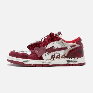 Concert Outfit Graffiti Distressed Heart Skate Shoes
