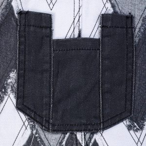Concert Outfit Heart Patchwork Jorts