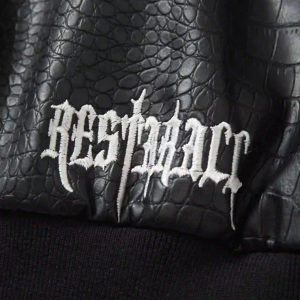 Concert Outfit Hip Hop Gothic Embroidered Baseball Jacket