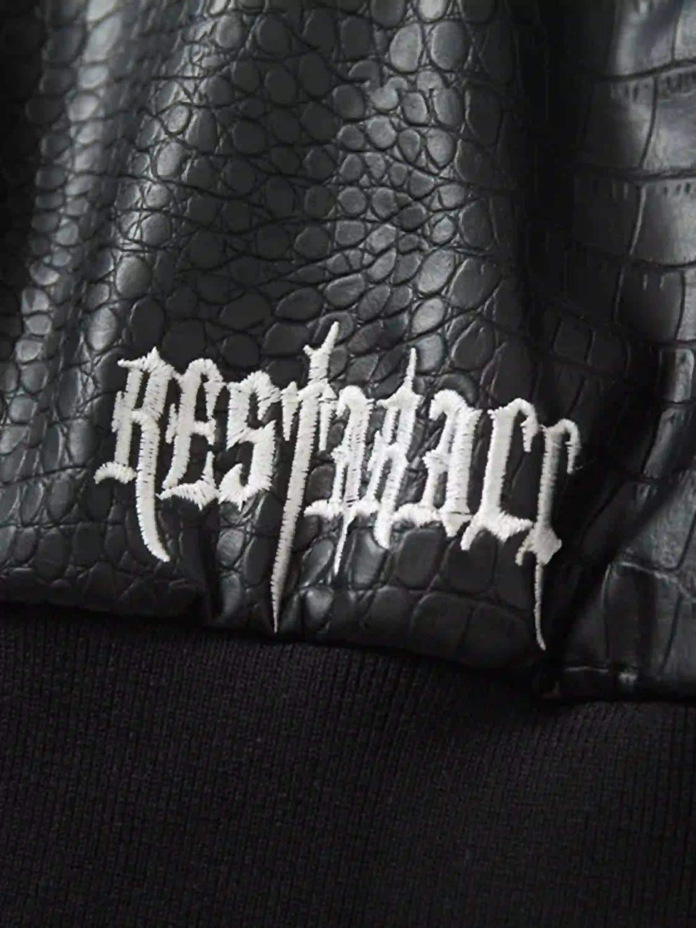 Concert Outfit Hip Hop Gothic Embroidered Baseball Jacket