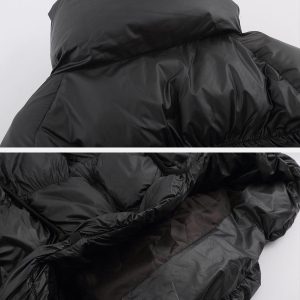 Concert Outfit Irregular Split Pleats Winter Coat
