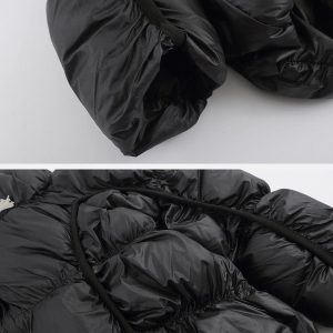 Concert Outfit Irregular Split Pleats Winter Coat