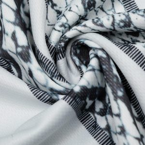 Concert Outfit Jersey Style Snake Print T-Shirt