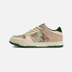 Concert Outfit Oil Painting Forest Print Skate Shoes