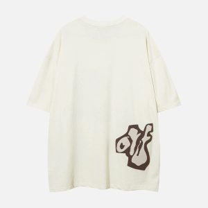 Concert Outfit Pixel Art Cartoon Graphic T-Shirt