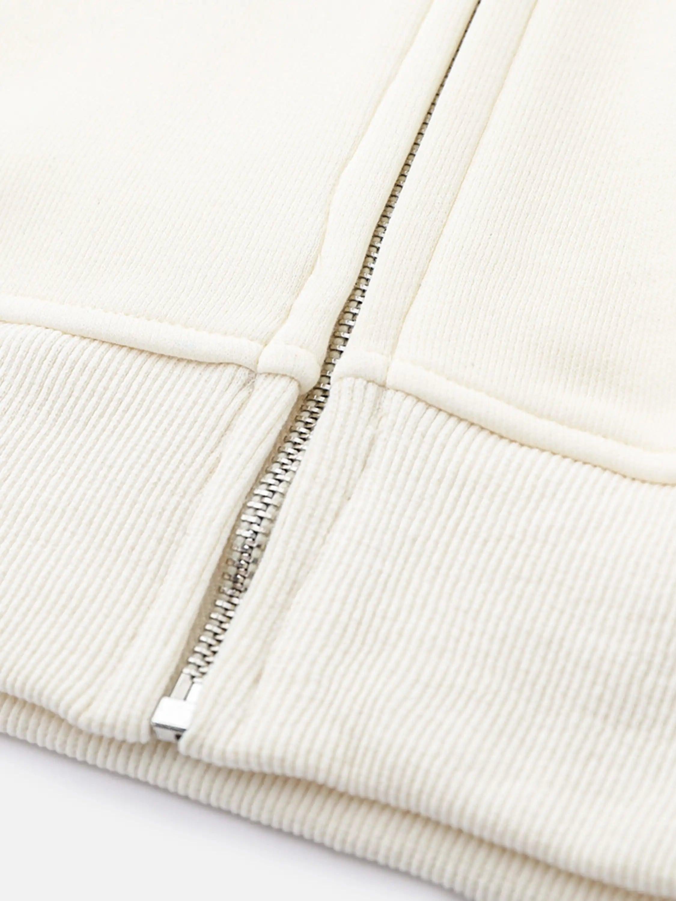 Concert Outfit Rainbow Musical Notes Embroidered Hoodie
