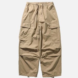 Concert Outfit Retro Straight Casual Pants