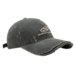 Concert Outfit Ripped Denim Baseball Cap