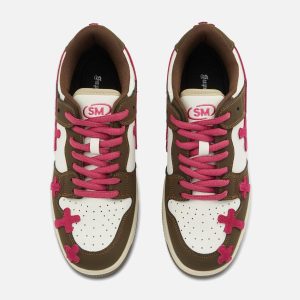 Concert Outfit Splicing Skateboard Sneakers