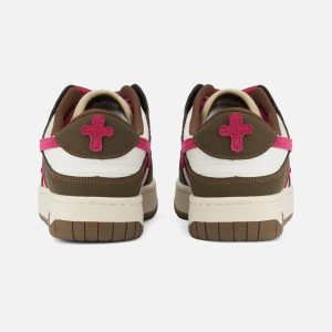 Concert Outfit Splicing Skateboard Sneakers