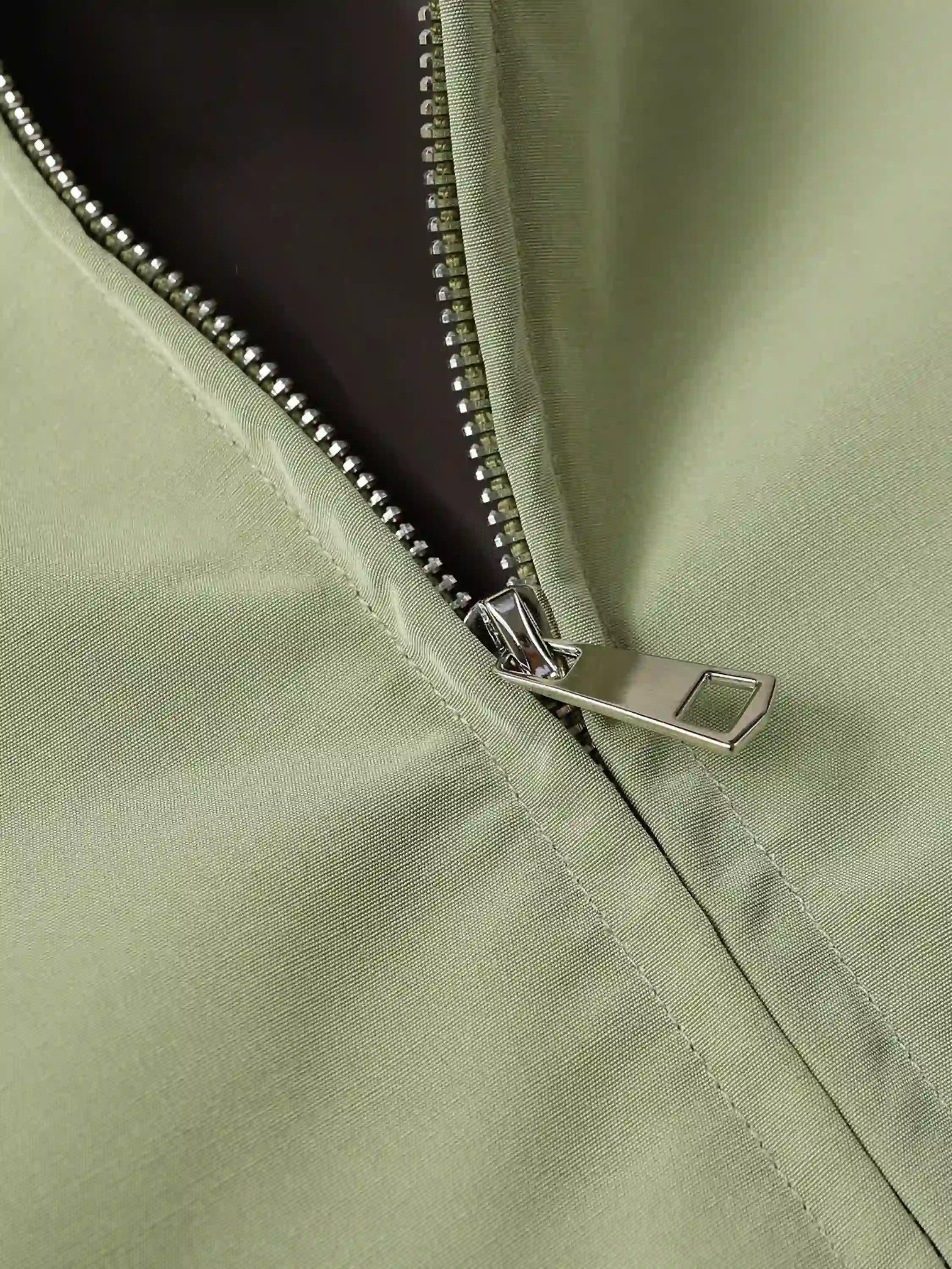 Concert Outfit Street Stars Embroidered Zip-Up Jacket