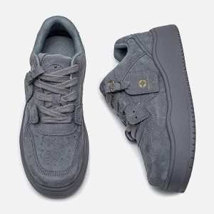 Concert Outfit Suede Low-Top Skate Shoes