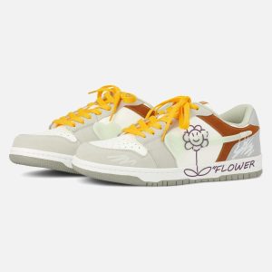 Concert Outfit Sunflower Hip-Hop Skate Shoes
