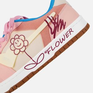 Concert Outfit Sunflower Hip-Hop Skate Shoes