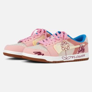 Concert Outfit Sunflower Hip-Hop Skate Shoes