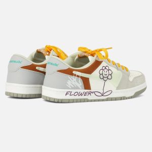 Concert Outfit Sunflower Hip-Hop Skate Shoes