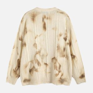 Concert Outfit Tie-Dye Wasteland Style Sweater