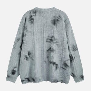 Concert Outfit Tie-Dye Wasteland Style Sweater