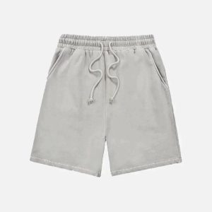 Concert Outfit Vintage Casual Drawstring Shorts
