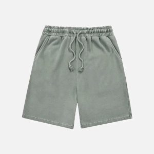 Concert Outfit Vintage Casual Drawstring Shorts