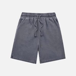 Concert Outfit Vintage Casual Drawstring Shorts