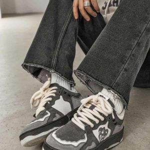 Concert Outfit Vintage Niche Casual Couple Skate Shoes