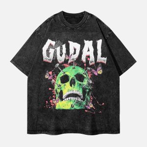 Concert Outfit Vintage Washed And Aged T-Shirt