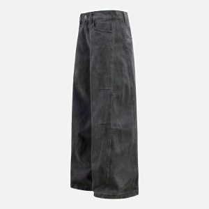Concert Outfit Vintage Washed Distressed Jeans