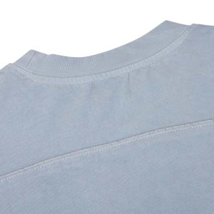 Concert Outfit Washed Jersey Welt Stitching T-Shirt