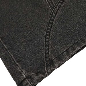Concert Outfit Washed Multi-Pocket Bootcut Jeans